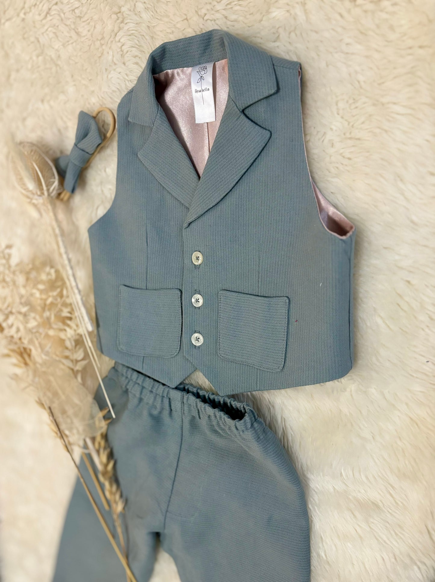 Isaiah Linen Vest