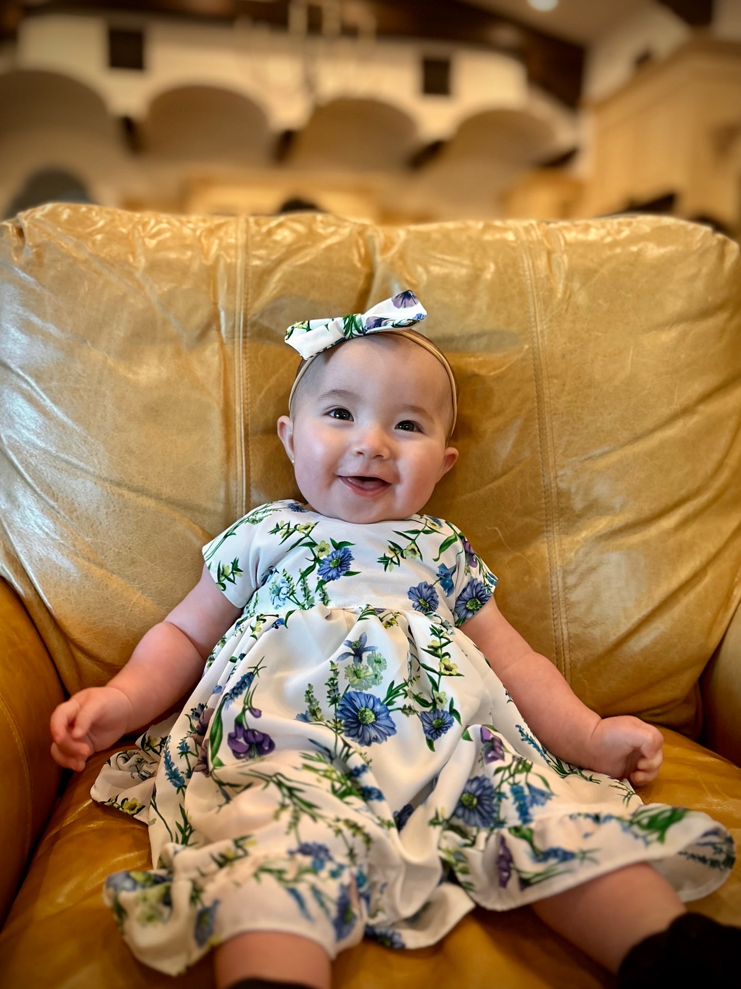 Charlotte Ruffle Hem Dress