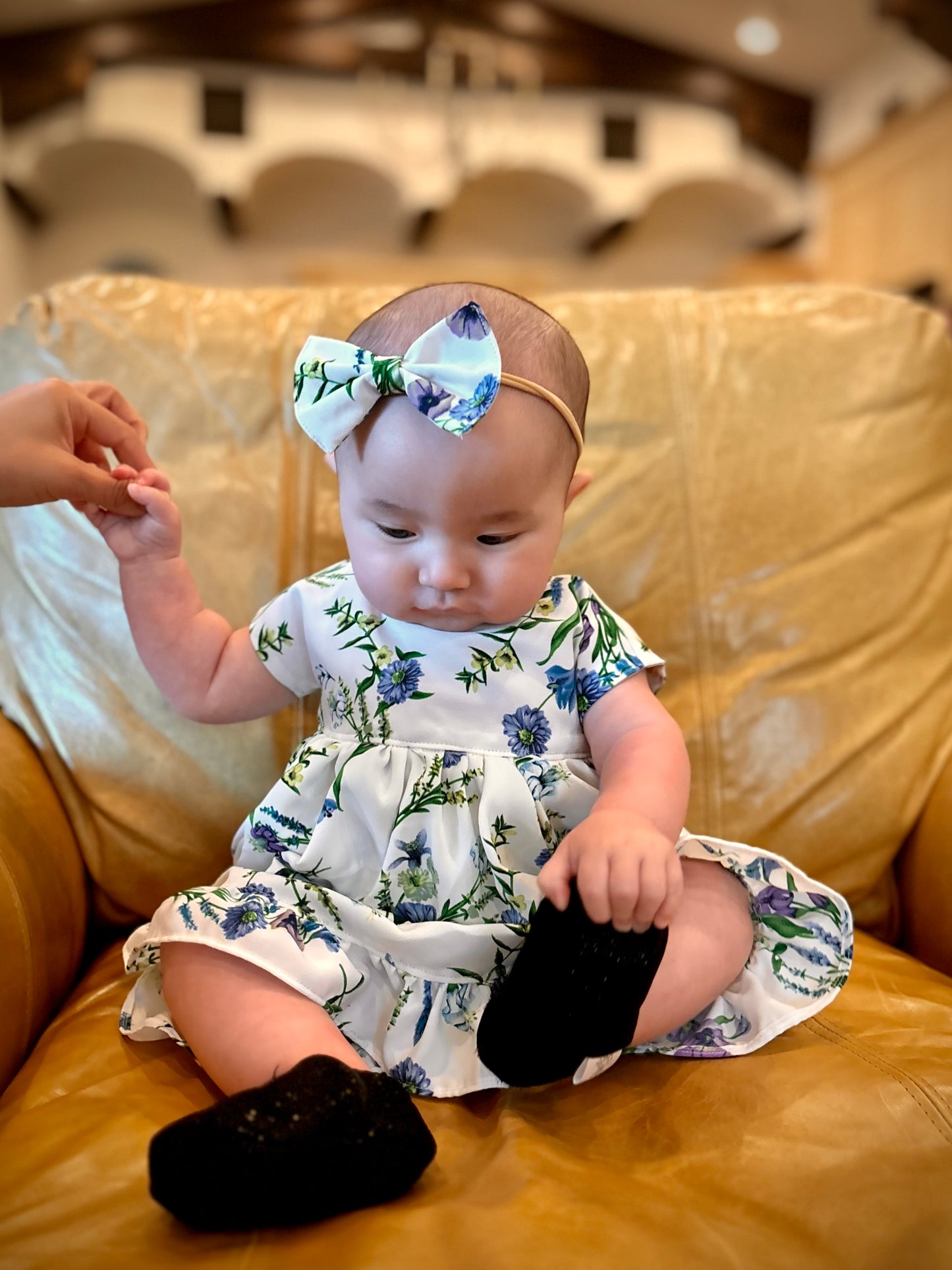 Charlotte Ruffle Hem Dress