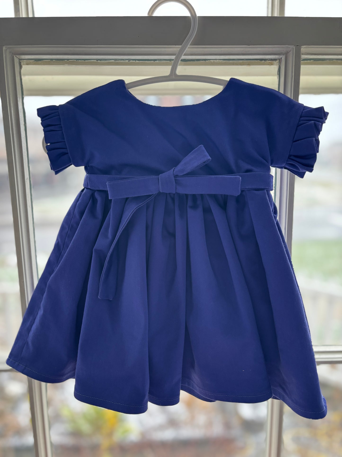 Claudia Ruffle Sleeve Dress