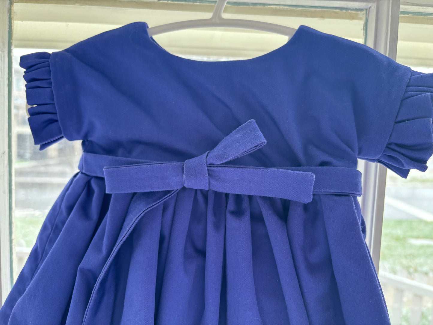 Claudia Ruffle Sleeve Dress