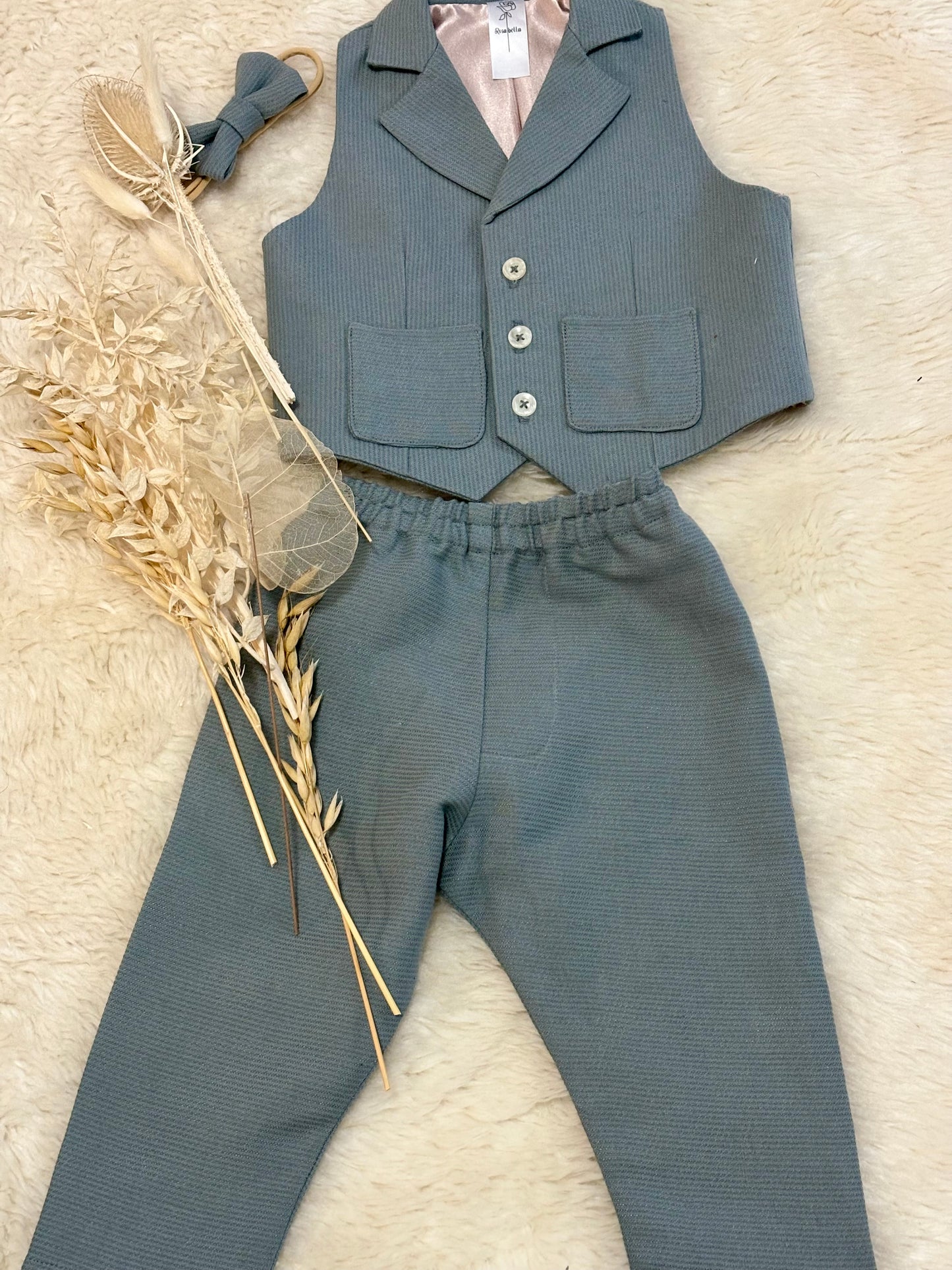 Isaiah Linen Vest