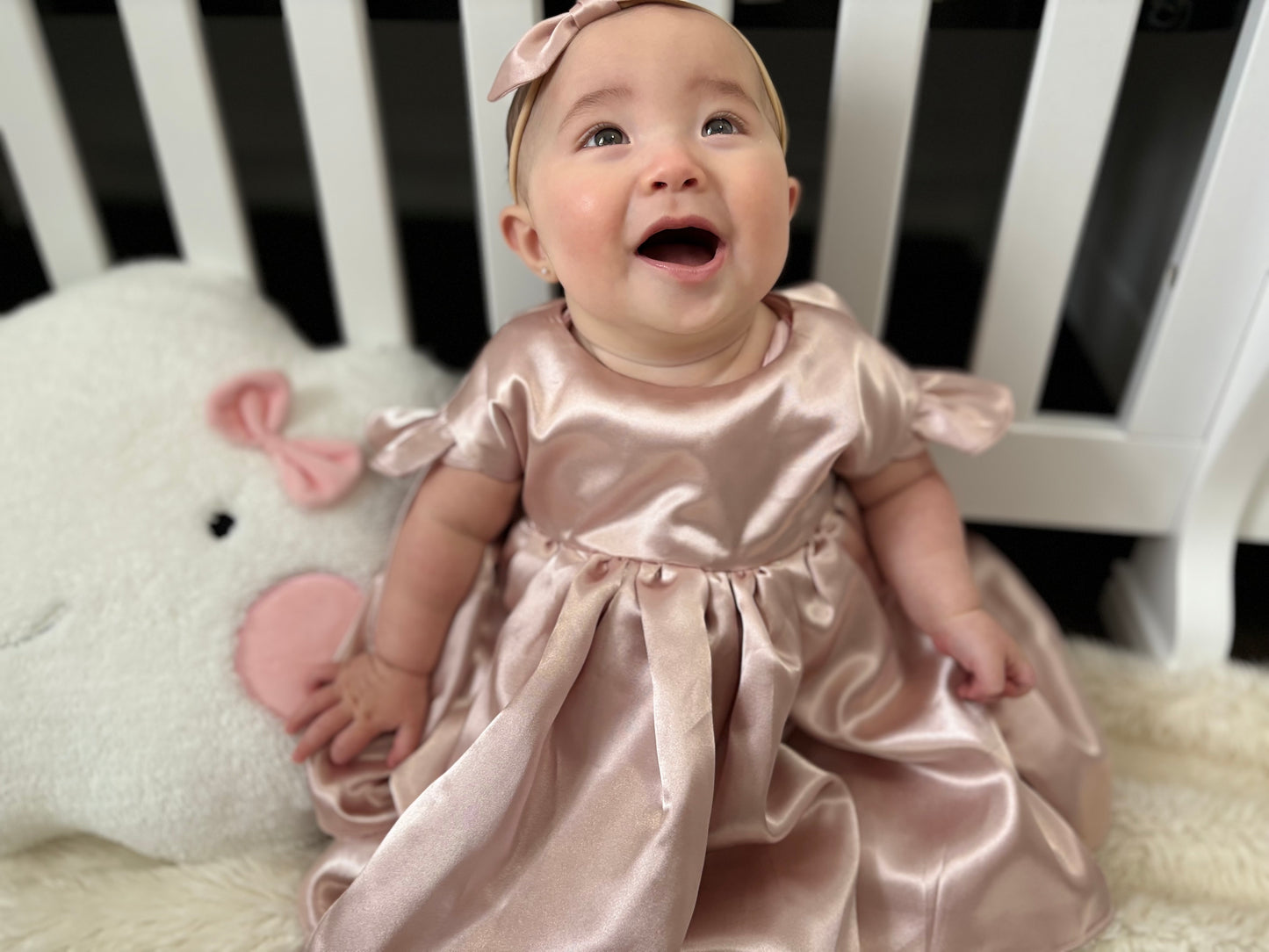 Valentina Flutter Sleeve Dress