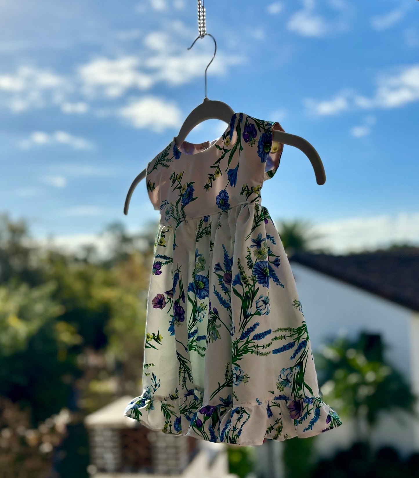 Charlotte Ruffle Hem Dress